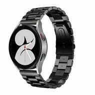 Huawei Watch GT 3 Pro - 43mm - Stalen schakelband - Zwart by Watchbandjes-shop – product photo