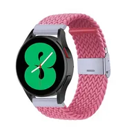 Huawei Watch GT 6 / GT 7 - 41mm - Braided nylon bandje - Roze by Watchbandjes-shop – product photo