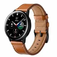 lederen bandje - Bruin - Samsung Galaxy Watch Active 2 van Watchbandjes-shop – productfoto