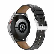 Luxe leren bandje - Zwart - Huawei Watch GT 2 & GT 3 - 42mm by Watchbandjes-shop – product photo