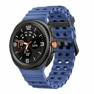 Marine siliconen band - Saffierblauw - Samsung Galaxy Watch 8 Classic - 46mm van Watchbandjes-shop – productfoto