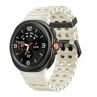 Marine siliconen band - Sterrenlicht - Samsung Galaxy Watch 9 - 40mm / 44mm van Watchbandjes-shop – productfoto