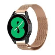 Milanese bandje - Champagne goud - Samsung Galaxy Watch 6 Classic - 47mm & 43mm by Watchbandjes-shop – product photo