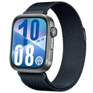 Milanese bandje - Donkerblauw - Huawei Watch Fit 5 / 4 / 3 by Watchbandjes-shop – product photo