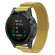 Milanese bandje - Goud - Garmin Tactix 8 - 47mm by Watchbandjes-shop – product photo