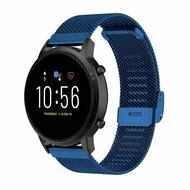 Milanese bandje met klemsluiting - Donkerblauw - Huawei Watch GT 2 Pro / GT 3 Pro - 46mm van Watchbandjes-shop – productfoto