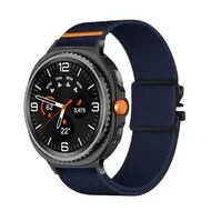 Nylon bandje met Parachute sluiting - Grijs - Samsung Galaxy Watch 8 - 40mm / 44mm by Watchbandjes-shop – product photo