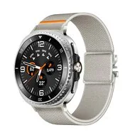 Nylon bandje met Parachute sluiting - Sterrenlicht - Samsung Galaxy Watch 8 - 40mm / 44mm van Watchbandjes-shop – productfoto