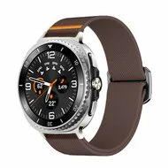Nylon Loop bandje - Donkerpaars - Samsung Galaxy Watch 8 Classic - 46mm by Watchbandjes-shop – product photo