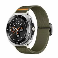 Nylon Loop bandje - Groen - Samsung Galaxy Watch 8 Classic - 46mm by Watchbandjes-shop – product photo