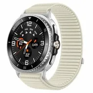 Nylon ribbelbandje - Starlight - Samsung Galaxy Watch 8 Classic - 46mm by Watchbandjes-shop – product photo
