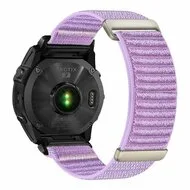 Nylon Sport Loop bandje - Paars - Garmin Fenix 9 / 9 pro - 51mm by Watchbandjes-shop – product photo