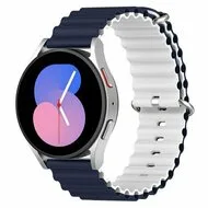 Ocean Style bandje - Donkerblauw / wit - Xiaomi Redmi Watch 5 Active / Redmi Watch 5 Lite by Watchbandjes-shop – product photo