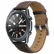 Premium Leather bandje - Donkerbruin - Samsung Galaxy Watch Active 2 de Watchbandjes-shop – photo produit