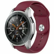 Rubberen sportband - Bordeaux - Huawei Watch 4 (pro) / 3 (pro) / Ultimate / Ultimate 2 van Watchbandjes-shop – productfoto
