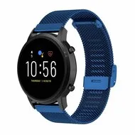 Samsung Galaxy Watch 3 - 45mm - Milanese bandje met klemsluiting - Donkerblauw by Watchbandjes-shop – product photo