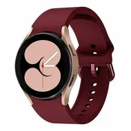 Samsung Galaxy Watch 4 - 40mm & 44mm - Classic sportbandje - Wijnrood från Watchbandjes-shop – produktbild