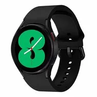Samsung Galaxy Watch 4 - 40mm & 44mm - Classic sportbandje - Zwart by Watchbandjes-shop – product photo