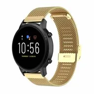Samsung Galaxy Watch - 46mm / Samsung Gear S3 - Milanese bandje met klemsluiting - Goud by Watchbandjes-shop – product photo