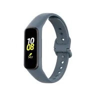 Siliconen bandje - Grijs - Samsung Galaxy Fit 2 van Watchbandjes-shop – productfoto
