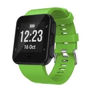 Siliconen bandje - Groen - Garmin Forerunner 35 / 30 by Watchbandjes-shop – product photo