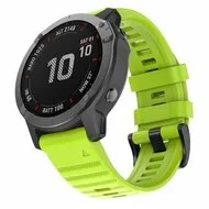 Siliconen bandje - Groen - Garmin Quatix 8 - 51mm by Watchbandjes-shop – product photo