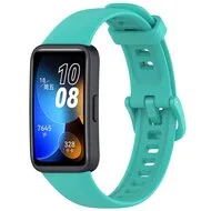 Siliconen bandje met gesp - Turquoise - Huawei Band 10 / 9 / 8 by Watchbandjes-shop – product photo