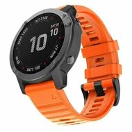 Siliconen bandje - Oranje - Garmin Quatix 8 - 51mm van Watchbandjes-shop – productfoto