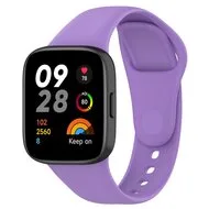 Siliconen bandje - Paars - Xiaomi Redmi Watch 3 by Watchbandjes-shop – product photo