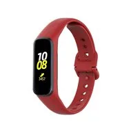 Siliconen bandje - Rood - Samsung Galaxy Fit 2 by Watchbandjes-shop – product photo