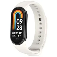 Siliconen bandje - Roomwit - Xiaomi Smart Band 8 / 9 / 10 by Watchbandjes-shop – product photo