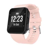 Siliconen bandje - Roze - Garmin Forerunner 35 / 30 van Watchbandjes-shop – productfoto