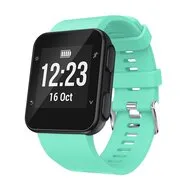 Siliconen bandje - Turquoise - Garmin Forerunner 35 / 30 by Watchbandjes-shop – product photo