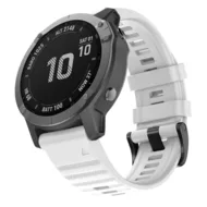 Siliconen bandje - Wit - Garmin Tactix 8 - 51mm by Watchbandjes-shop – product photo