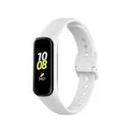 Siliconen bandje - Wit - Samsung Galaxy Fit 2 by Watchbandjes-shop – product photo