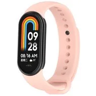 Siliconen bandje - Zalm roze - Xiaomi Smart Band 8 / 9 / 10 van Watchbandjes-shop – productfoto