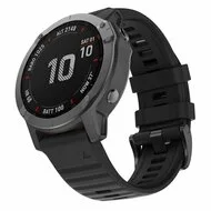 Siliconen bandje - Zwart - Garmin Tactix 8 - 51mm van Watchbandjes-shop – productfoto