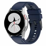 Siliconen gesp bandje - Donkerblauw - Samsung Galaxy Watch 5 (Pro) - 40mm / 44mm / 45mm by Watchbandjes-shop – product photo