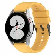 Siliconen gesp bandje - Geel - Samsung Galaxy Watch Active 2 by Watchbandjes-shop – product photo