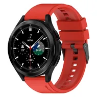 Siliconen gesp bandje - Rood - Samsung Galaxy Watch 4 Classic - 42mm & 46mm by Watchbandjes-shop – product photo