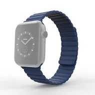 Siliconen Loop bandje - Donkerblauw - Geschikt voor Apple Watch 38mm / 40mm / 41mm / 42mm von Watchbandjes-shop – Produktfoto