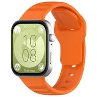Siliconen Outdoor band - Oranje - Huawei Watch Fit 5 / 4 / 3 by Watchbandjes-shop – product photo