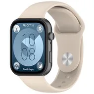 Siliconen sportband - Beige - Huawei Watch Fit 5 / 4 / 3 by Watchbandjes-shop – product photo