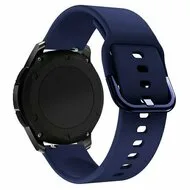 Siliconen sportband - Donkerblauw - Huawei Watch 4 (pro) / 3 (pro) / Ultimate / Ultimate 2 by Watchbandjes-shop – product photo