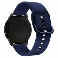 Siliconen sportband - Donkerblauw - Huawei Watch 5 - 46mm by Watchbandjes-shop – product photo