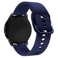 Siliconen sportband - Donkerblauw - Samsung Galaxy Watch 3 - 45mm by Watchbandjes-shop – product photo