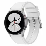 Siliconen sportband - Wit - Samsung Galaxy Watch 5 (Pro) - 40mm / 44mm / 45mm by Watchbandjes-shop – product photo