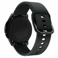 Siliconen sportband - Zwart - Huawei Watch 5 - 46mm by Watchbandjes-shop – product photo