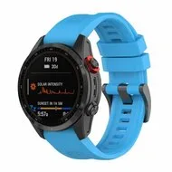 Siliconen sportbandje - Blauw - Garmin Fenix 8 - 43mm by Watchbandjes-shop – product photo