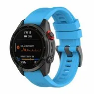 Siliconen sportbandje - Blauw - Garmin Instinct 3 / Instinct E - 45mm by Watchbandjes-shop – product photo